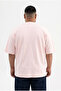 Men's Plus Size Basic T-Shirt Powder Pink - 3