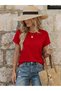 100% Cotton Oversize Fit Crew Neck T-Shirt - 2