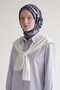 Indigo Loop Pattern Marvella Scarf - 2