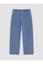 Lcw Kids Indigo Straight Fit Embroidered Girls' Jean Pants - 5