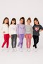 Girl's Ribbed Winter Navy Blue Tights - 4