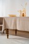 Sand Cotton Tablecloth – Latte Beige - 5