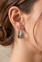Bow, Hoop and Round Models Triple Earring Set - 5