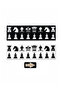 Chess Set Beige ,Foldable Magnetic Chess,Game for Kids,Adults and Beginners,Travel,Home,Table,Outdoor,And Learning - 4