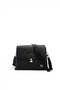 Black - Black Monogram Women's Crossbody Bag Sp1287 - 4