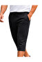 Men's Black Gray Below the Knee 2-Piece Long Capri Set Shorts Comfortable Fit Lace-Up Pocketed Casual Summer Bermuda - 2