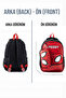 Primary School Orthopedic Waterproof 3 Compartment Primary School Boy's Backpack with Water Bottle - 8