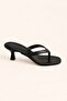 Alert Flip Flops Short Heeled Slippers Thin Strap Summer Sandals Women's Shoes - 3