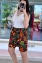 Elastic Waist Viscose Shorts 6Y363 - 2