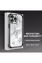 iPhone 16 Pro Max Compatible Transparent Back Four-Corner Reinforced Impact Protection Silicone Case - 3