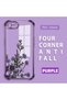 iPhone 7/8/Se 2020 2022 Compatible Transparent Four Corner Silicone Coated Glossy Edge Case