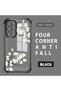 Samsung Galaxy A32 4g Compatible Transparent Back Four Corners Reinforced Impact Protection Silicone Case