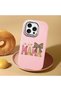 Pink Silicone Case Compatible with iPhone 15 Pro Max with Shock-Absorbing Camera Protections - 3