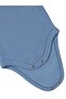 Short Sleeve Basic 3-Piece Set 1-18 Months Snap Fastener Bodysuit - Blue - 3