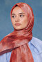 Women's French Silk Hijab Shawl - 3