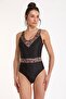 V neck swimsuit