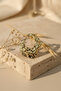 Yellow Color Forged Textured Irregular Oval Shaped Women's Bijouterie Earrings - 5