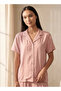 Intimates Pyjama Set Button-Down Shirt & Trousers Viscose - 3