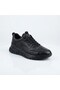 Rubber Bonded Foam Sole Laser Printed Comfortable Genuine Leather Men's Casual Shoes - 3
