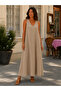 Timeless Elegance - Women's Off-The-Shoulder Loose Blouse and Strap Dress Two-Piece Set - 5
