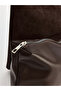 Suede women's shoulder bag - 5