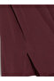 Burgundy Plus Size Modal Blend Shirt Tunic - 4