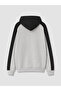 Gray Slogan Printed Boys' Sweatshirt - 3
