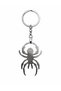 316L Stainless Steel Spider Figured Keychain – Durable Metal Design - 3