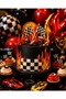 Race Car Birthday Decorations Balloon Set |   Racing Themed Party Decoration |   Happy Birthday Background - 8