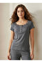 Pyjama Set Ribbed Top & Trousers - 3