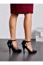 Satin Bow Back 10.5cm Heeled Evening Dress Shoes Feli̇sya Buti̇k - 2