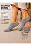 Unisex Silicone Non-Removable Sneaker Short Socks Seamless Summer Breathable Cotton Flexible Invisible Below Ankle Socks 6 Pairs - 2