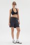 Women's High Waist Combed Cotton Bermuda Shorts - 2