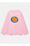 100% Cotton Oversize Fit You Must Act Printed - Crew Neck Long Sleeve T-Shirt