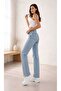 Dylan Women's Julia Casual Super High Waist Lycra Jeans Trousers - 4