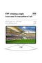 16:9 HD Projection Screen Foldable Polyester Projector Curtain, 170° View Angle, Wall Mount for Home & Outdoor Movie - 2