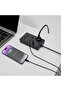 GS 500 11-in-1 Power Socket Extension, 5 AC Outlets, 4 USB-C, 2 USB-A, 20W PD Fast Charging, 3m UK Plug, 2500W - Black - 4