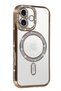 Concepta iPhone 17 Joke Simli Magneticsafe Case (174337) - Gold - 2