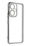 Aconcept Vivo Y27 Case with Lens Silicone (102807) - Silver - 2