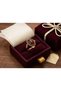 Red Stone Authentic Bronze Vintage Adjustable Women's Ring Design Jewelry - 3