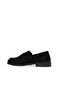 Black Suede Women's Classic Shoes - 5