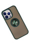 Aconcept iPhone 15 Pro Case Montreal Ringed Silicone Cover (182532) - Green - 2