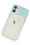 Aconcept iPhone 11 Case Palm Frosted Camera Sliding Silicone (182447) - Turquoise - 3