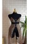 Women's Long Leopard Pattern Nightgown with Heart and Lace Detail - 3