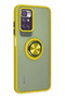 Aconcept Redmi 10 2022 Case Montreal Silicone Cover with Ring (205939) - Yellow - 2