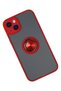 Aconcept iPhone 14 Case Montreal Ringed Silicone Cover (210811) - Red - 3