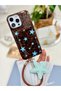 iPhone 16 Promax Compatible Shine Blue Star Charm Design Flexible Silicone Case with Toy - 3