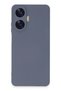 Aconcept Realme C55 Case Nano Inside Velvet Silicone (231819) - Gray - 3