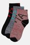 Kids Boy 3 Pairs Brand Logo Crew Socks, Multicolor