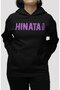 Hinata Hyuga Naruto Anime Back Printed Unisex Oversize Combed Cotton Hoodie - 4